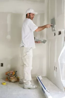 Mudding Drywall